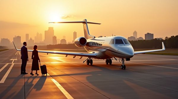Destinations mondiales en jet privé : tendances et expériences de luxe