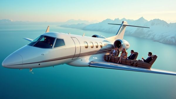 Destinations mondiales en jet privé : tendances et expériences de luxe